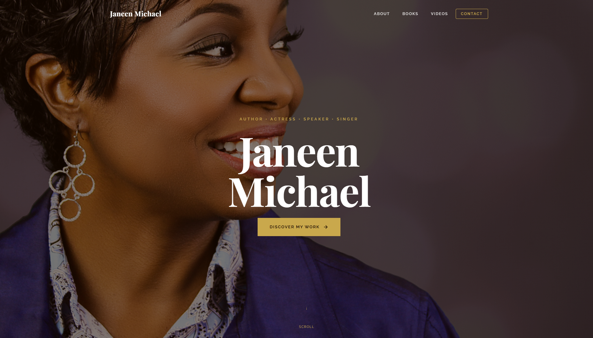 Website Landing Page